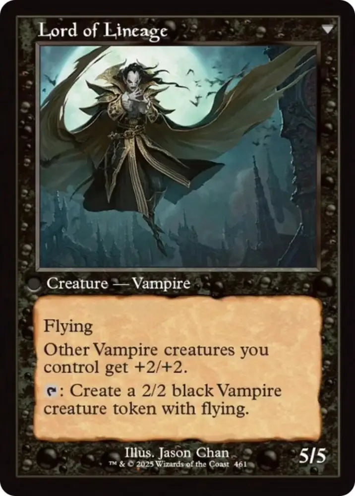 Bloodline Keeper // Lord of Lineage (Retro Frame) [Innistrad Remastered] - MTG Single