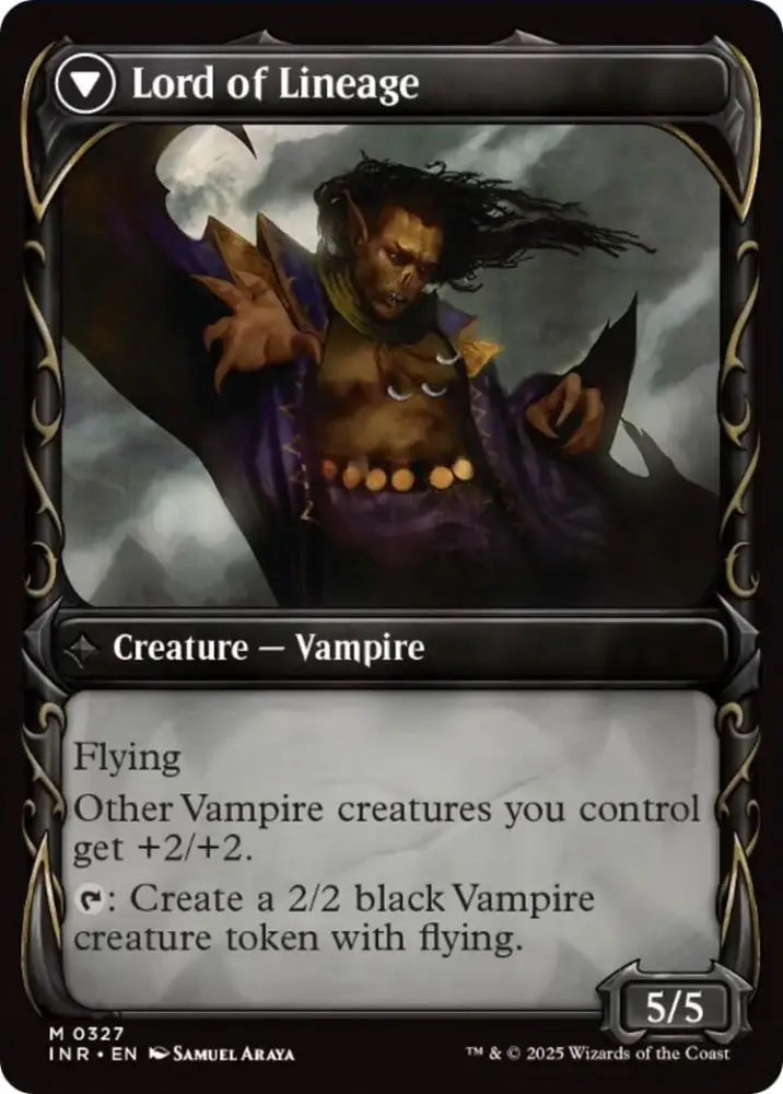 Bloodline Keeper // Lord of Lineage (Showcase) [Innistrad Remastered] - MTG Single