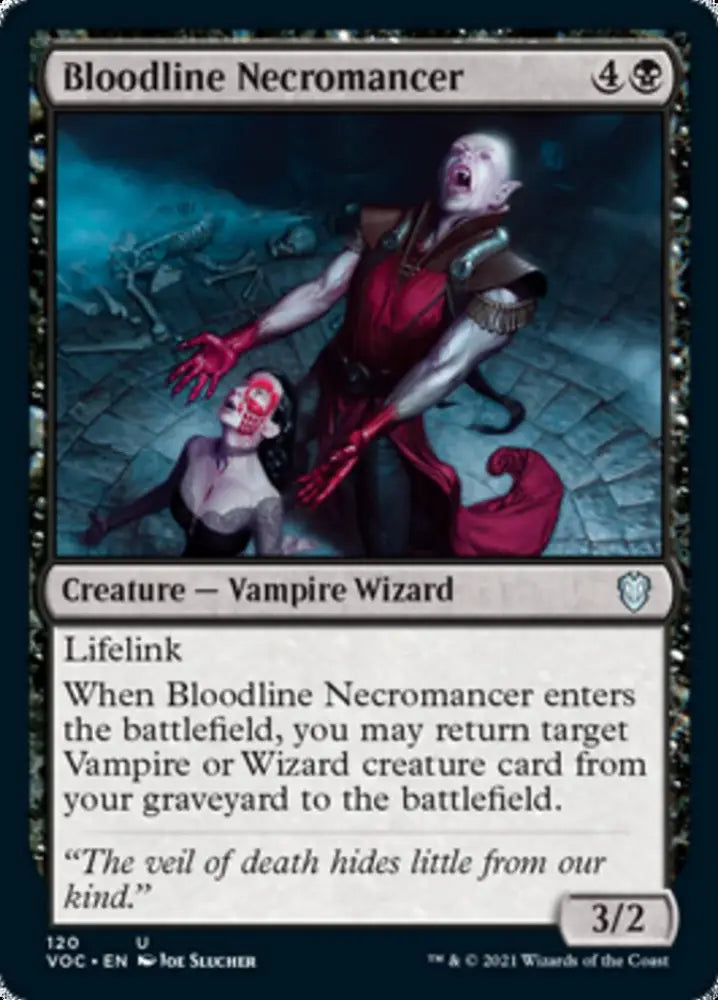 Bloodline Necromancer [Innistrad: Crimson Vow Commander] - MTG Single
