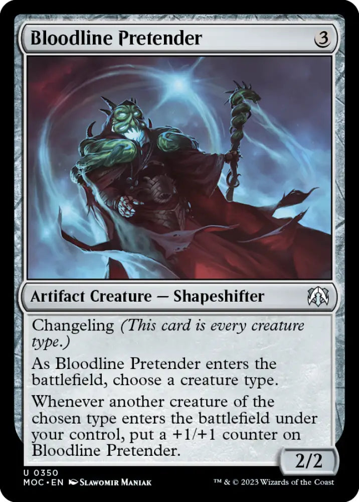 Bloodline Pretender [March of the Machine Commander] - MTG Single