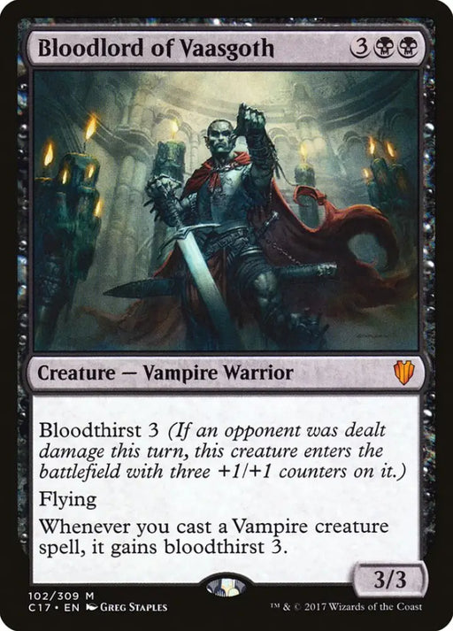 Bloodlord of Vaasgoth [Commander 2017] - MTG Single