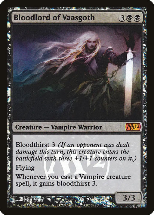 Bloodlord of Vaasgoth [Magic 2012 Prerelease Promos] - MTG Single