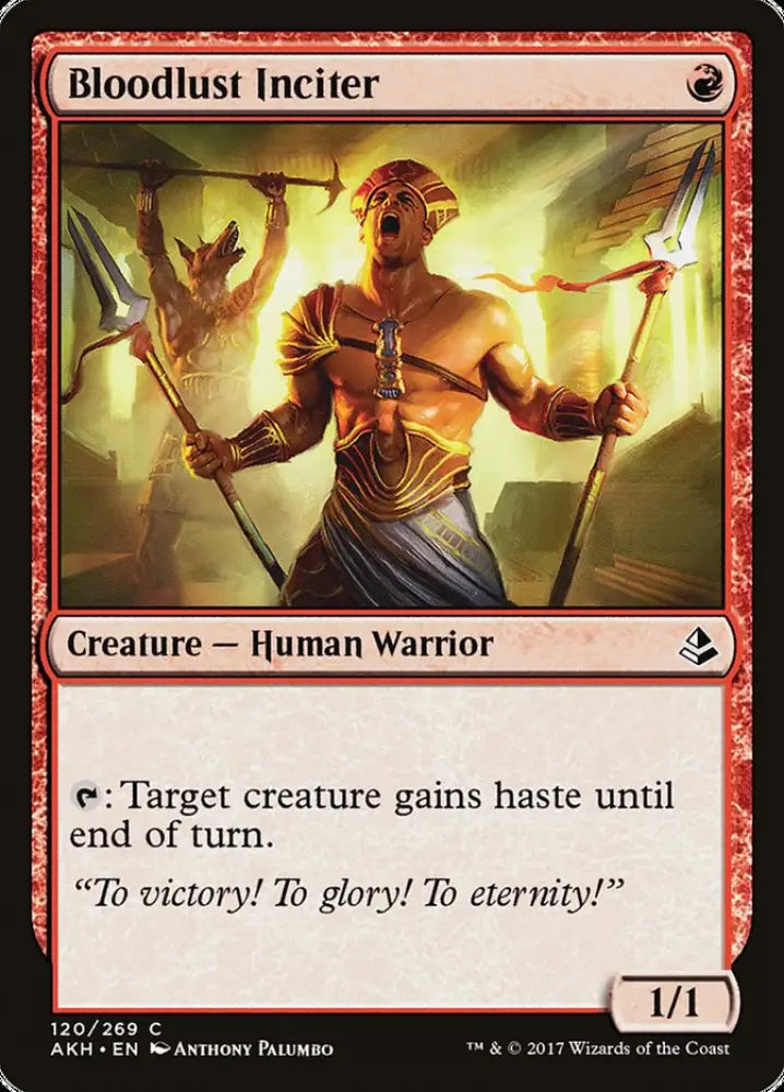 Bloodlust Inciter [Amonkhet] - MTG Single