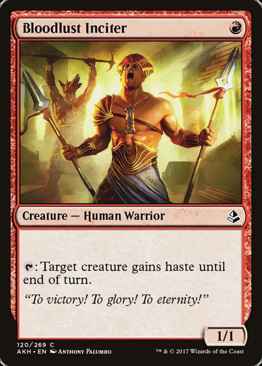 Bloodlust Inciter [Amonkhet] - MTG Single