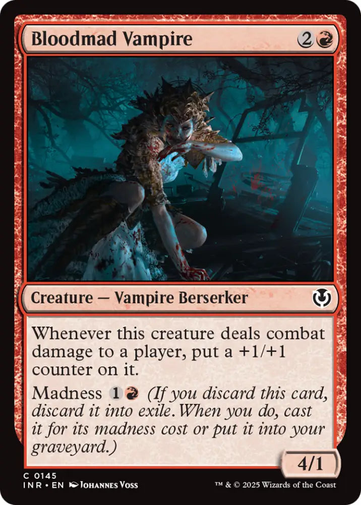 Bloodmad Vampire [Innistrad Remastered] - MTG Single