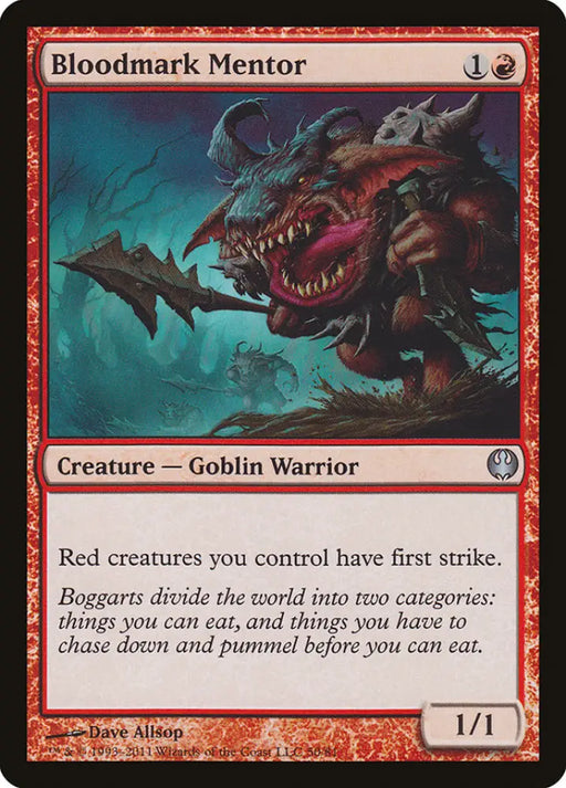Bloodmark Mentor [Duel Decks: Knights vs. Dragons] - MTG Single