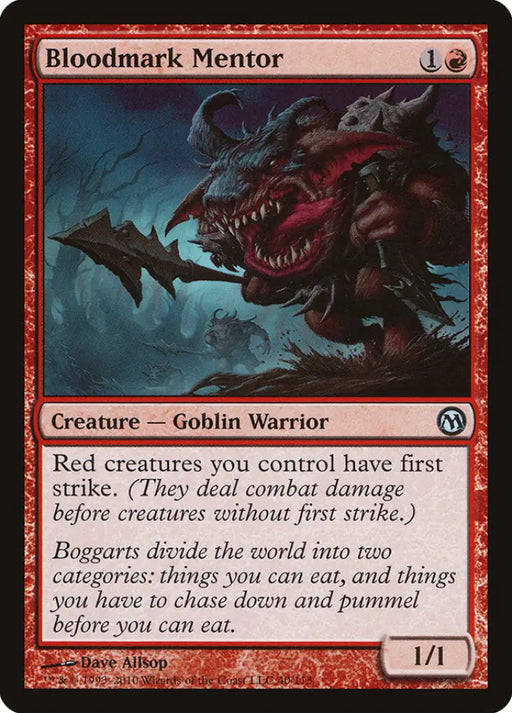 Bloodmark Mentor [Duels of the Planeswalkers] - MTG Single