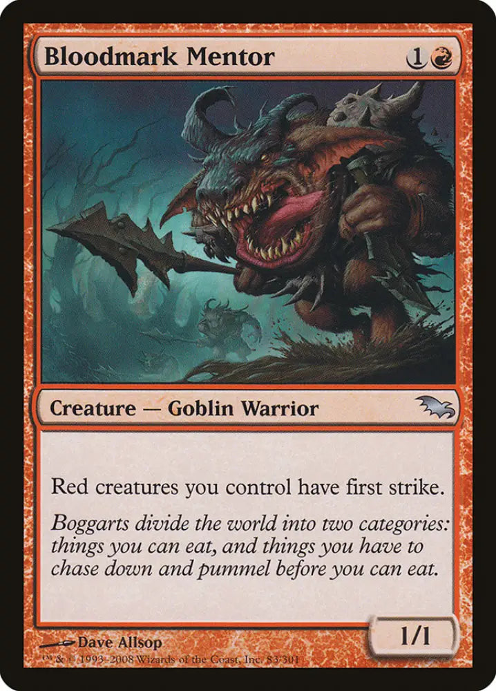 Bloodmark Mentor [Shadowmoor] - MTG Single