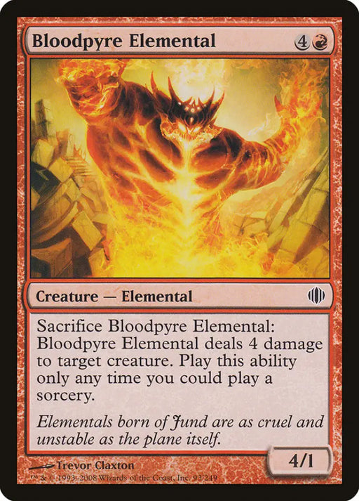 Bloodpyre Elemental [Shards of Alara] - MTG Single