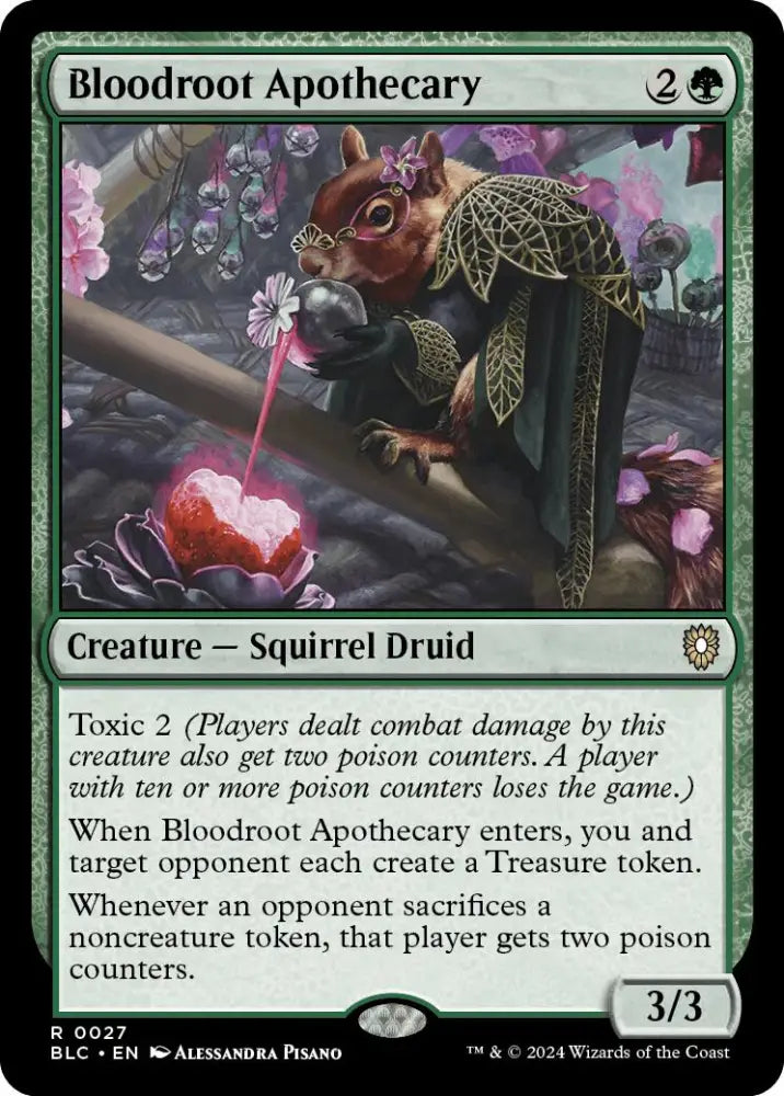 Bloodroot Apothecary [Bloomburrow Commander] - MTG Single