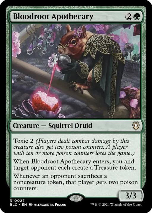 Bloodroot Apothecary [Bloomburrow Commander] - MTG Single