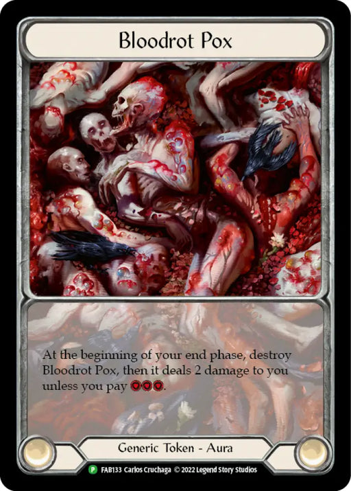 Bloodrot Pox [FAB133] (Promo) Rainbow Foil - Flesh And Blood Single