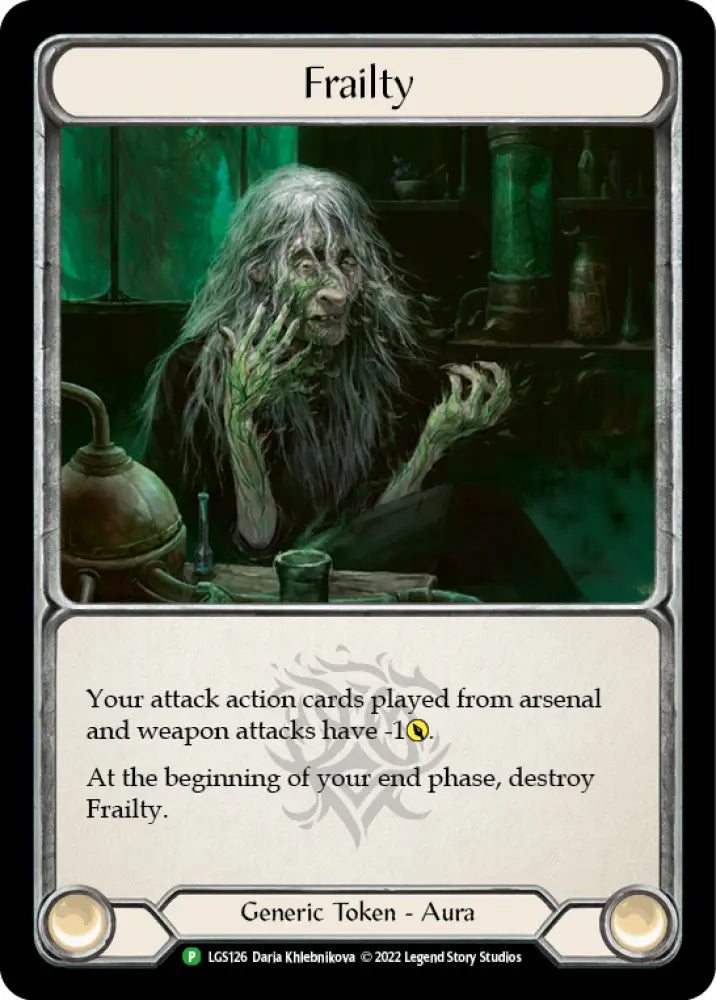 Bloodrot Pox // Frailty [LGS125 // LGS126] (Promo) Cold Foil - Flesh And Blood Single