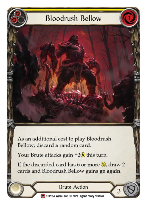 Bloodrush Bellow [1HP014] (History Pack 1) - Flesh And Blood Single
