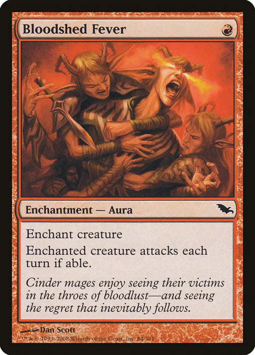Bloodshed Fever [Shadowmoor] - MTG Single