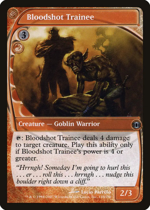 Bloodshot Trainee [Future Sight] - MTG Single