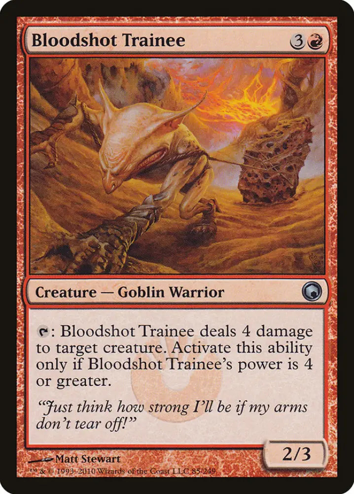Bloodshot Trainee [Scars of Mirrodin] - MTG Single