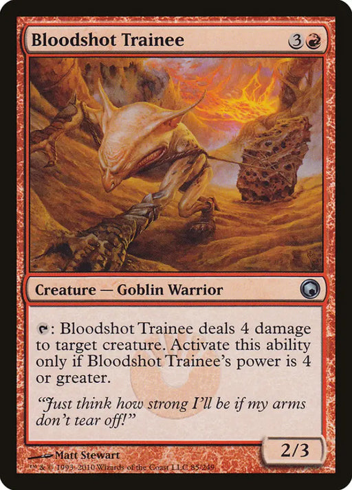 Bloodshot Trainee [Scars of Mirrodin] - MTG Single