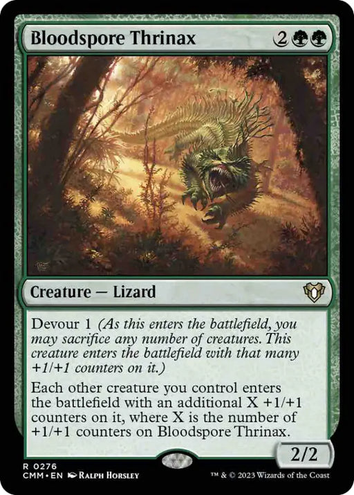 Bloodspore Thrinax [Commander Masters] - MTG Single