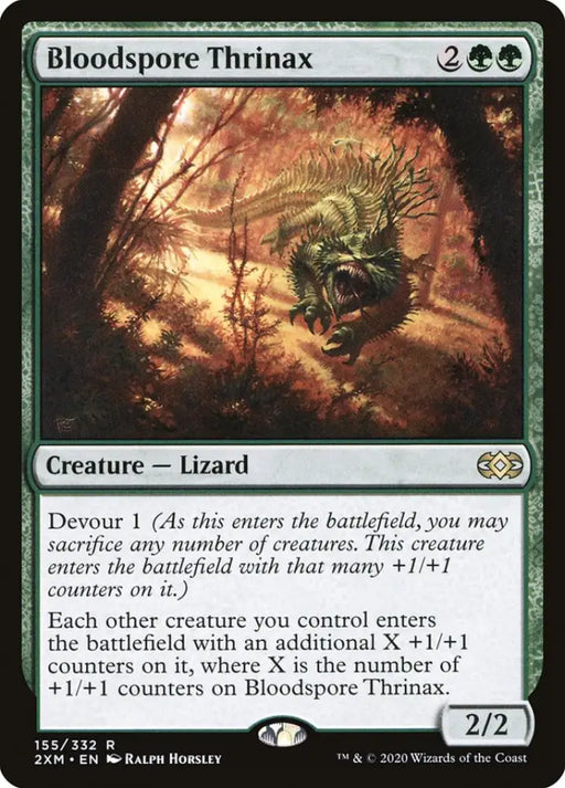 Bloodspore Thrinax [Double Masters] - MTG Single