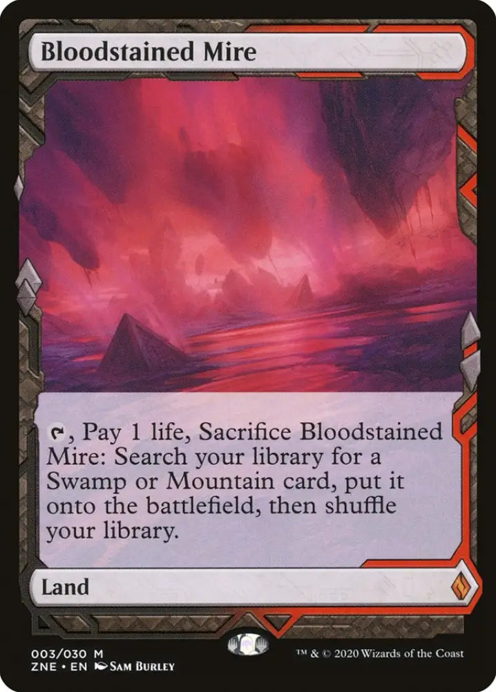 Bloodstained Mire (Expeditions) [Zendikar Rising Expeditions] - MTG Single