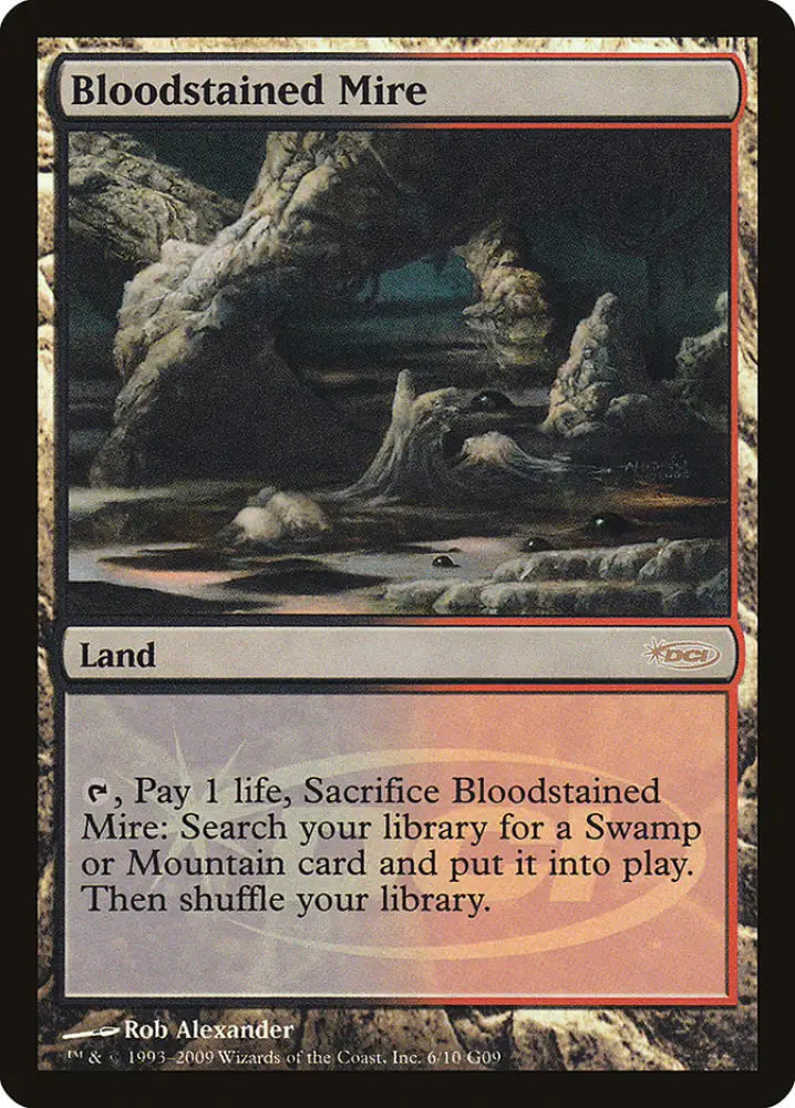 Bloodstained Mire [Judge Gift Cards 2009] - MTG Single