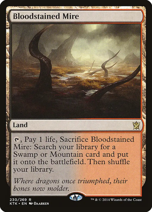 Bloodstained Mire [Khans of Tarkir] - MTG Single