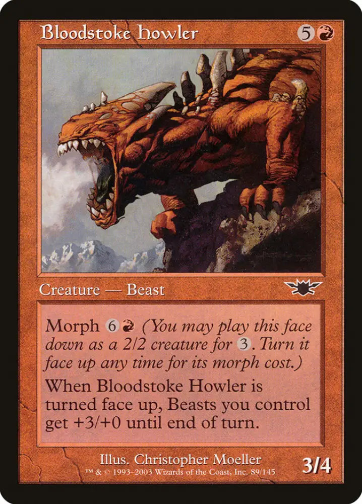 Bloodstoke Howler [Legions] - MTG Single