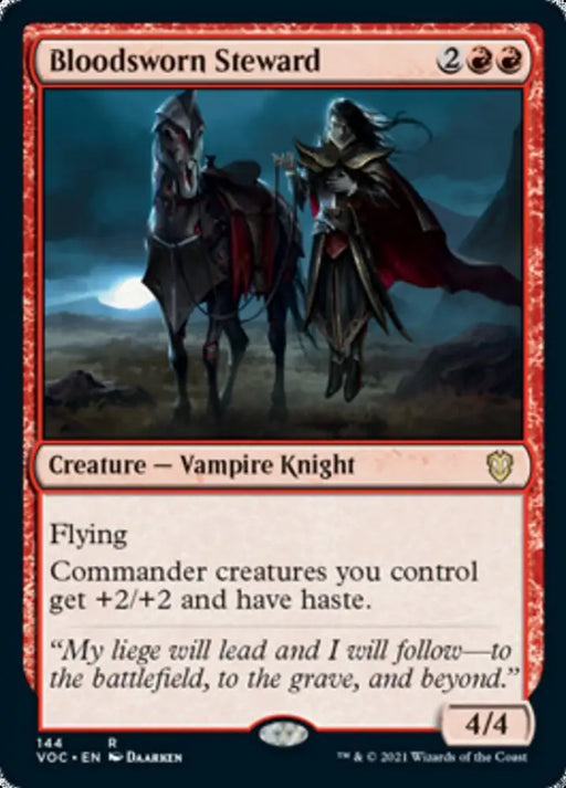 Bloodsworn Steward [Innistrad: Crimson Vow Commander] - MTG Single