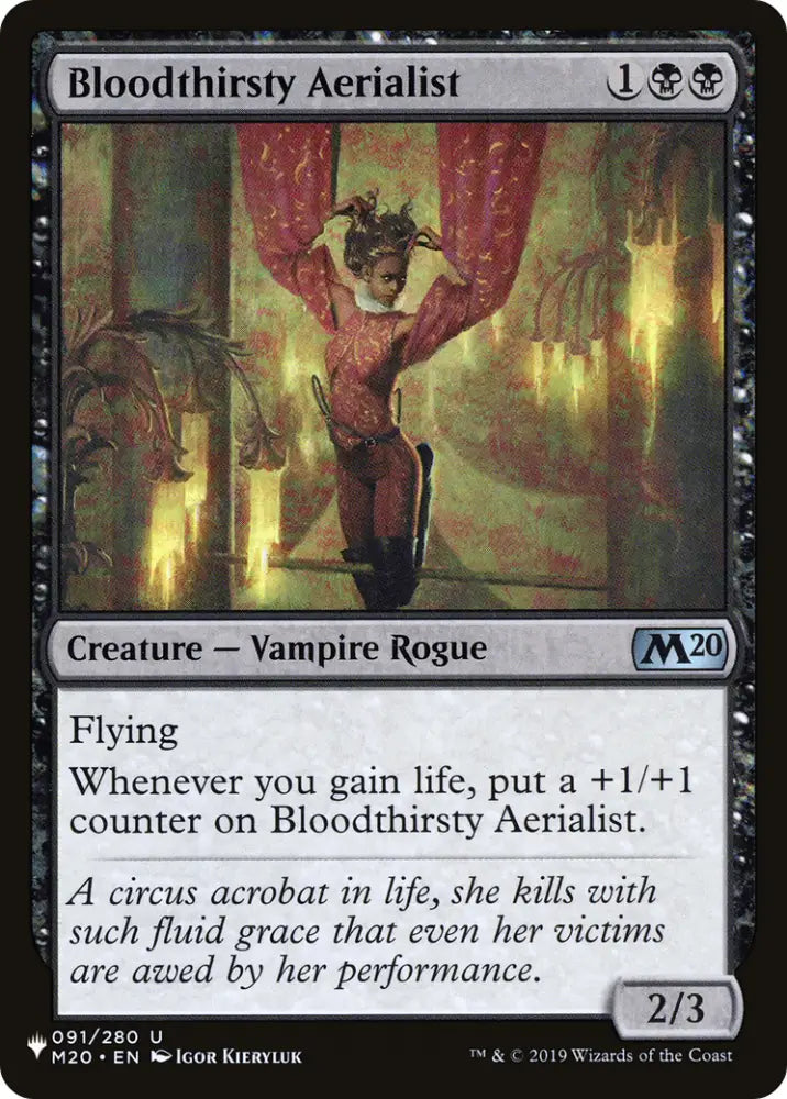 Bloodthirsty Aerialist [The List] - MTG Single