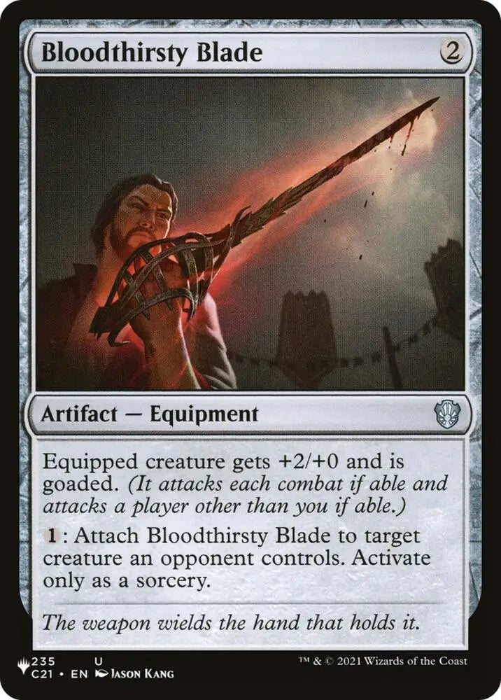 Bloodthirsty Blade (235) [The List]