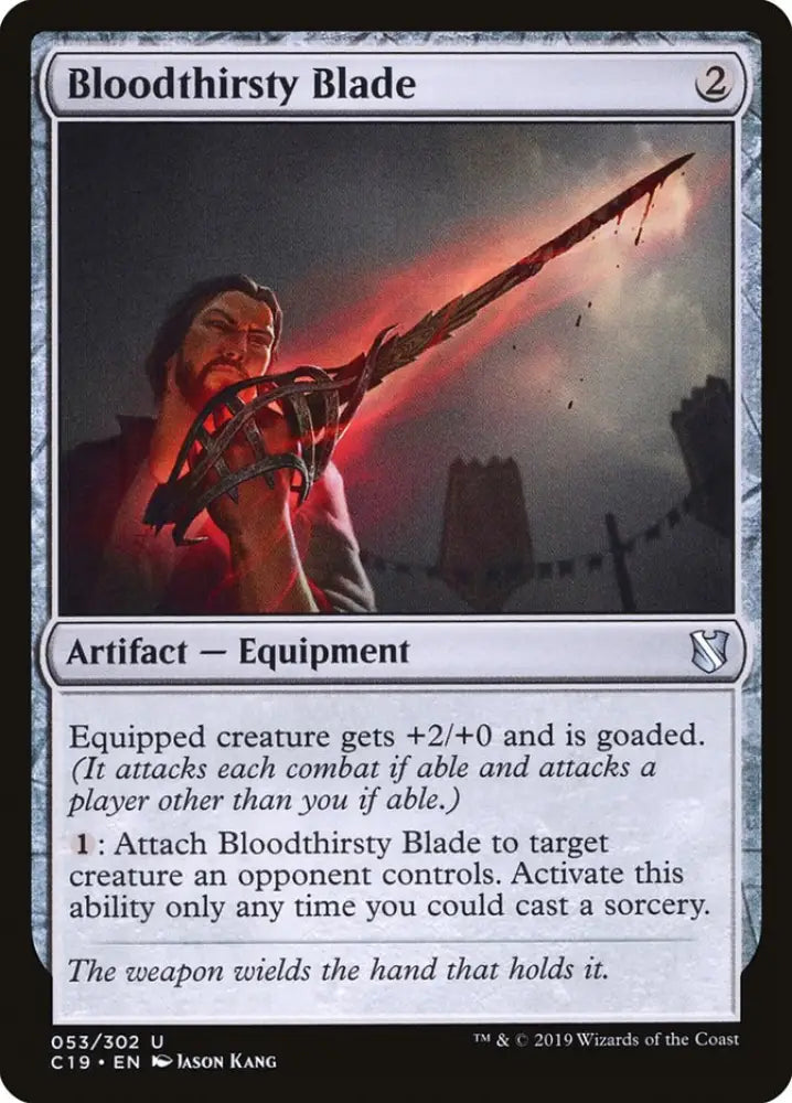 Bloodthirsty Blade [Commander 2019] - MTG Single