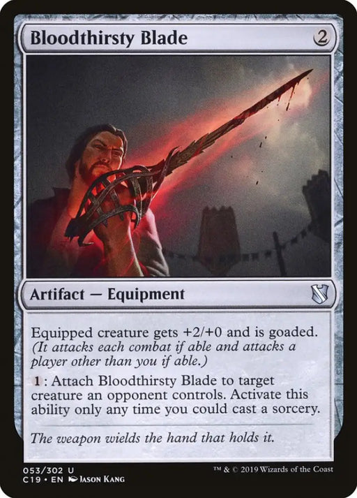 Bloodthirsty Blade [Commander 2019] - MTG Single