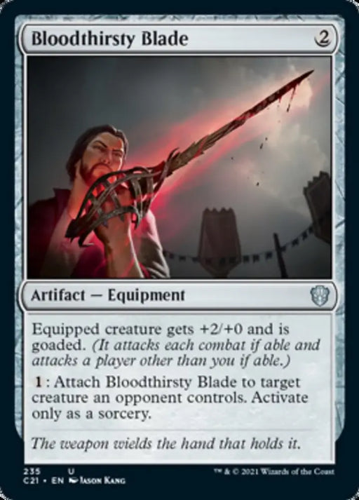 Bloodthirsty Blade [Commander 2021] - MTG Single