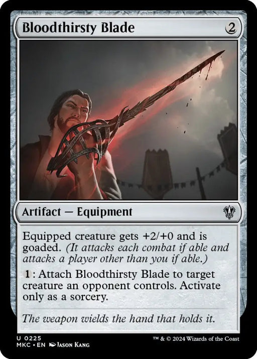 Bloodthirsty Blade [Murders at Karlov Manor Commander] - MTG Single