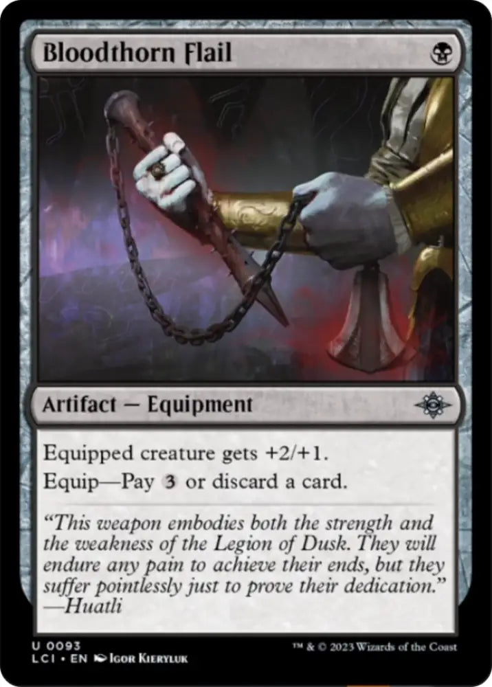 Bloodthorn Flail [The Lost Caverns of Ixalan] - MTG Single