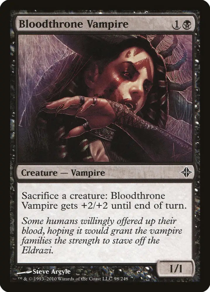 Bloodthrone Vampire [Rise of the Eldrazi] - MTG Single