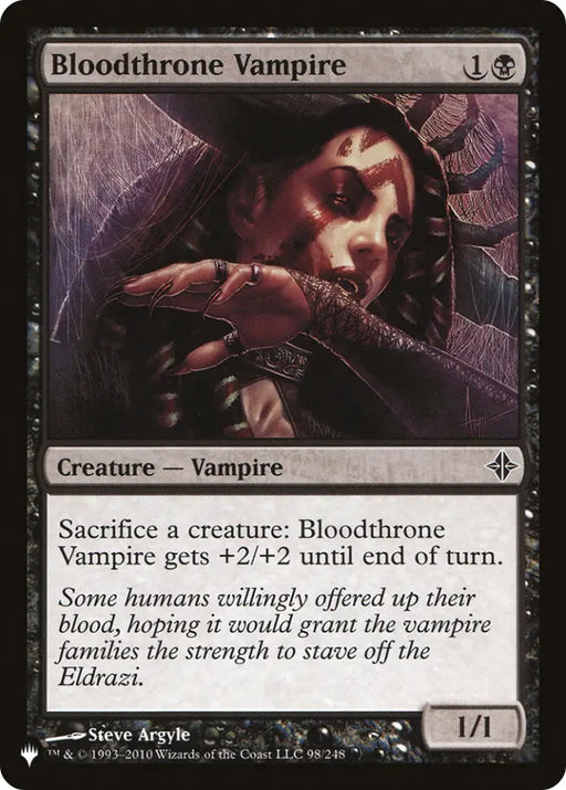 Bloodthrone Vampire [The List] - MTG Single