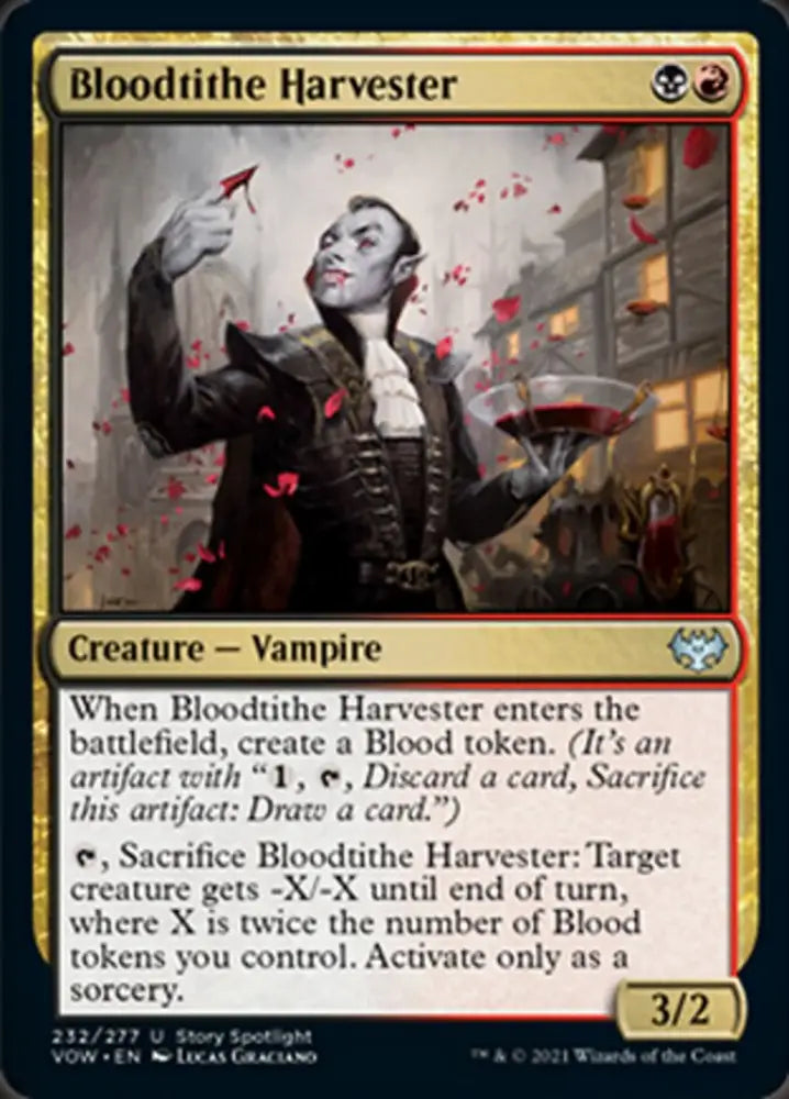 Bloodtithe Harvester [Innistrad: Crimson Vow] - MTG Single