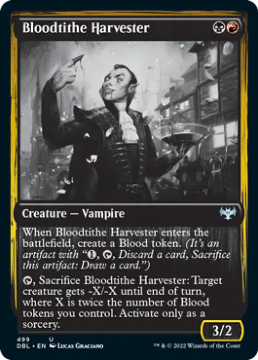 Bloodtithe Harvester [Innistrad: Double Feature] - MTG Single