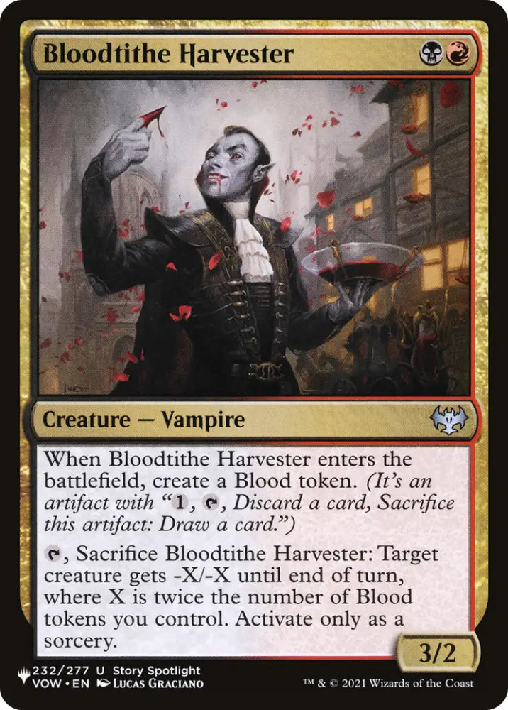 Bloodtithe Harvester [The List] - MTG Single
