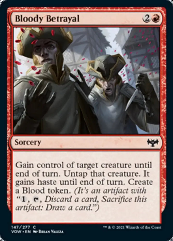 Bloody Betrayal [Innistrad: Crimson Vow] - MTG Single