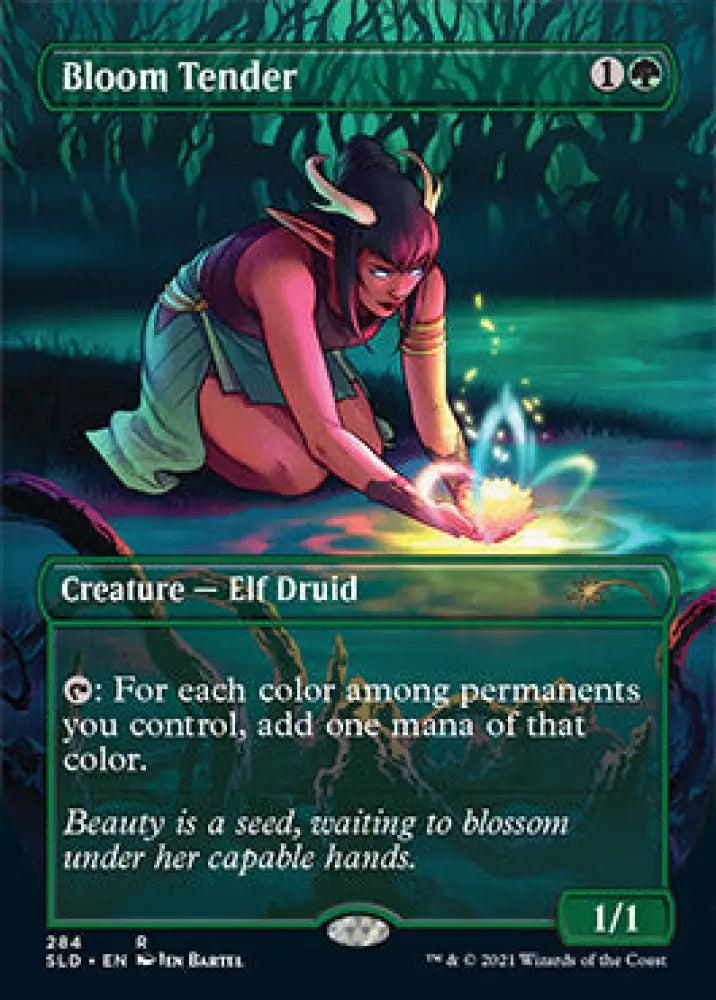 Bloom Tender (Borderless) [Secret Lair Drop Series] - MTG Single