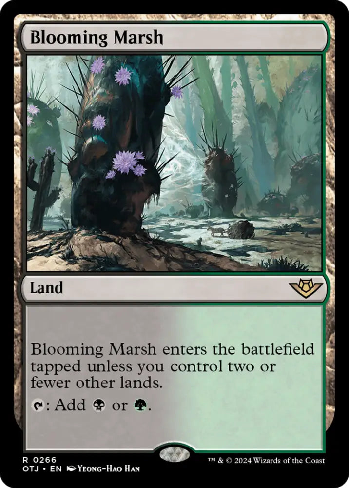 Blooming Marsh [Outlaws of Thunder Junction] - MTG Single