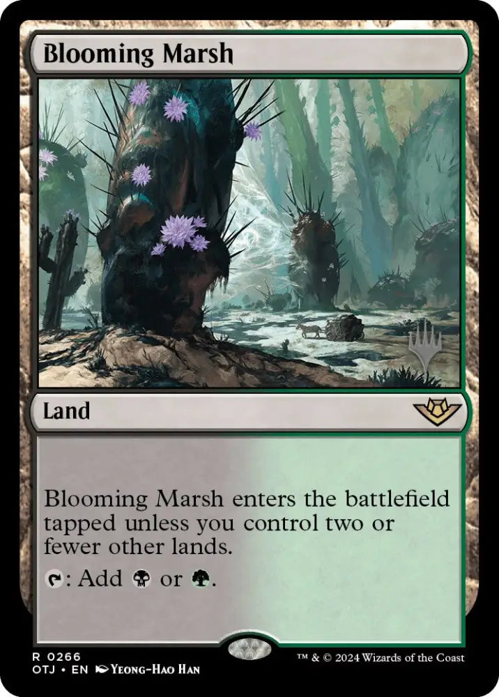 Blooming Marsh (Promo Pack) [Outlaws of Thunder Junction Promos] - MTG Single
