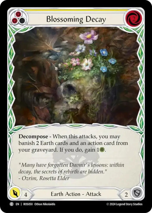 Blossoming Decay (Yellow) [Rosetta] - Flesh And Blood Single