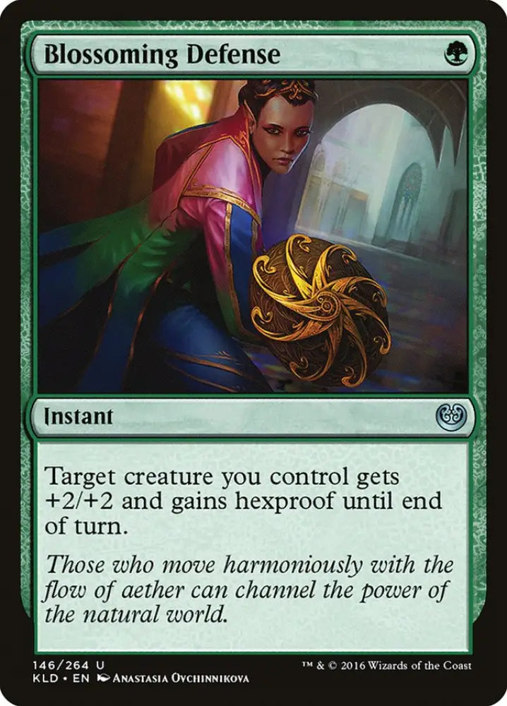 Blossoming Defense [Kaladesh] - MTG Single