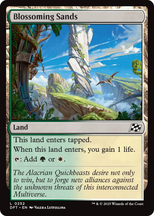Blossoming Sands [Aetherdrift] - MTG Single