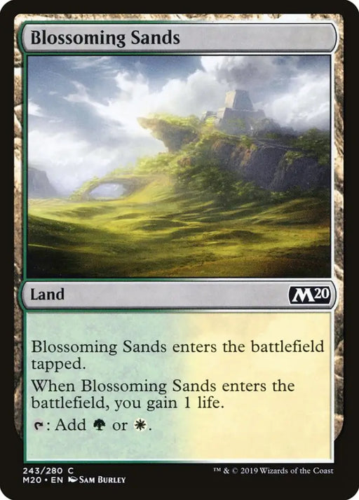 Blossoming Sands [Core Set 2020] - MTG Single