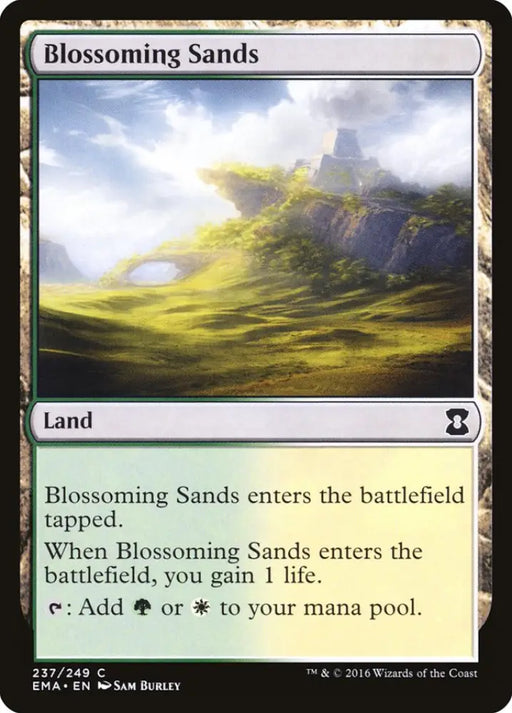 Blossoming Sands [Eternal Masters] - MTG Single